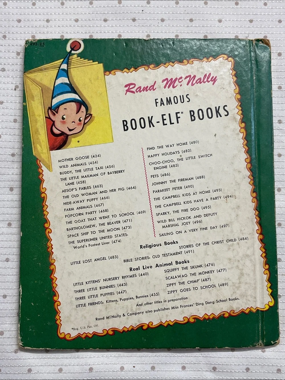 50’s The Campbell Kids at Home - Vintage Children's Book 1954